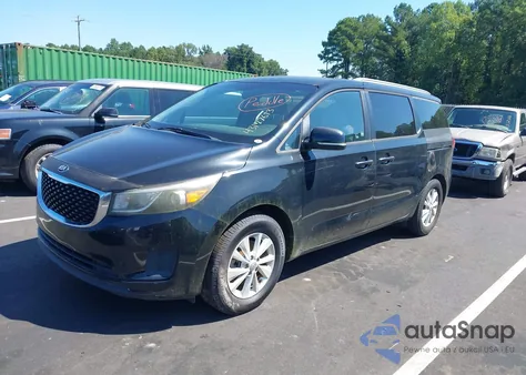 2016 Kia Sedona Lx from USA, damaged, VIN KNDMB5C1XG6163498